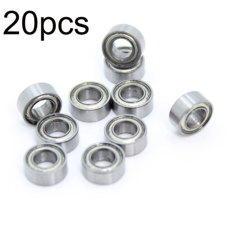 20pcs Miniature Ball Bearings, MR63ZZ Bearing 3x6x2.5mm, MR63 Open Bearing 3x6x2mm MR63ZZ Bearing 3x6x2.5mm