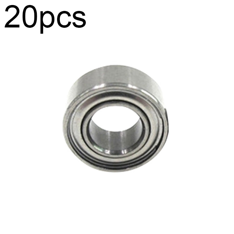 20pcs 5x10x4mm Miniature Silent Bearings For High-Speed Gear Machinery And Equipment, MR105ZZ 5x10x4mm MR105ZZ 5x10x4mm