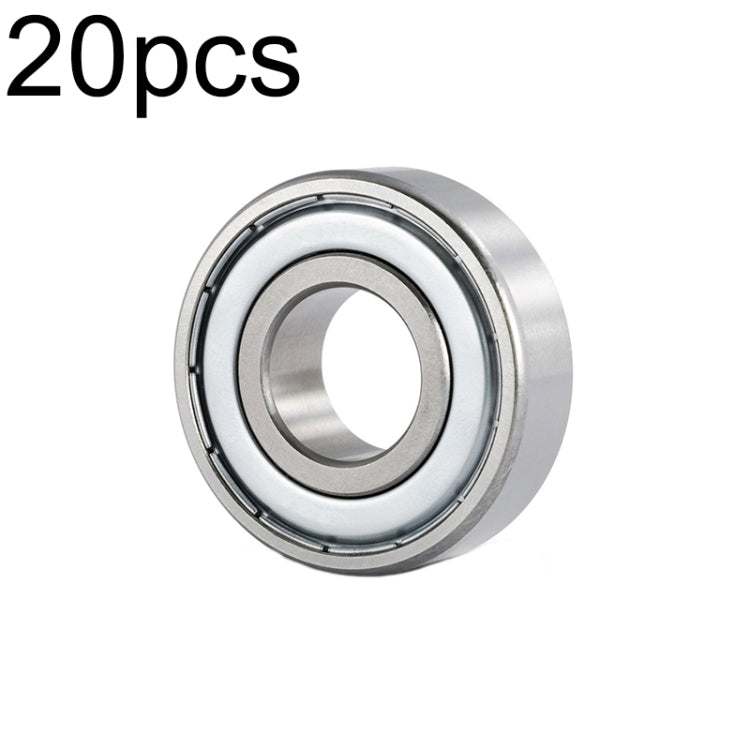 20pcs 12x32x10mm High-speed Silent Deep Groove Ball Miniature Bearings, 6201zz 6201zz