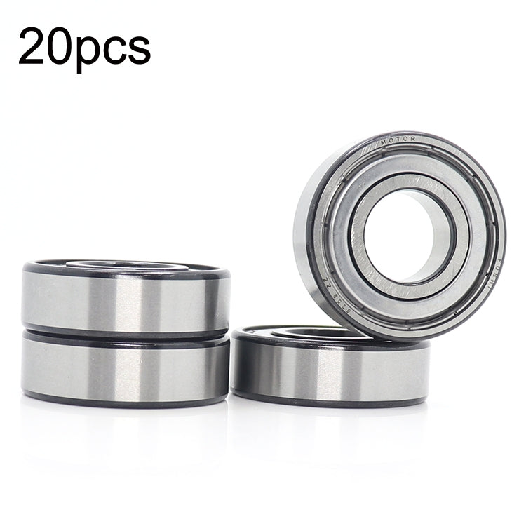 20pcs 15x35x11mm Deep Groove Ball Bearings Motor Car Special Bearing, 6202ZZ 6202ZZ