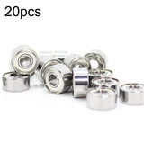 20pcs 3x8x4mm Miniature Bearing Money Dot Machine Motor Air Conditioning Fishing Gear Special Bearing, 693ZZ 693ZZ