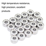 20pcs 3x8x4mm Miniature Bearing Money Dot Machine Motor Air Conditioning Fishing Gear Special Bearing, 693ZZ
