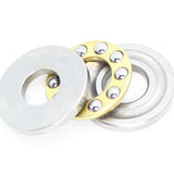 20pcs 3x8x3.5mm Plane Thrust Ball High-temperature Resistant and High-loading Bearings, F3-8M