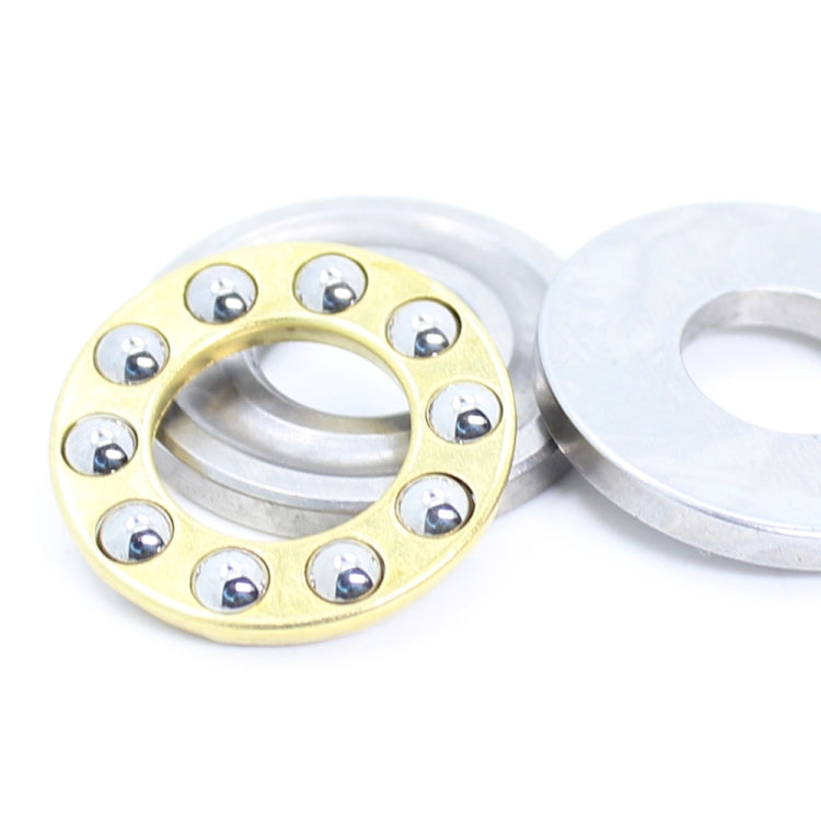 20pcs 3x8x3.5mm Plane Thrust Ball High-temperature Resistant and High-loading Bearings, F3-8M