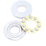 20pcs 3x8x3.5mm Plane Thrust Ball High-temperature Resistant and High-loading Bearings, F3-8M