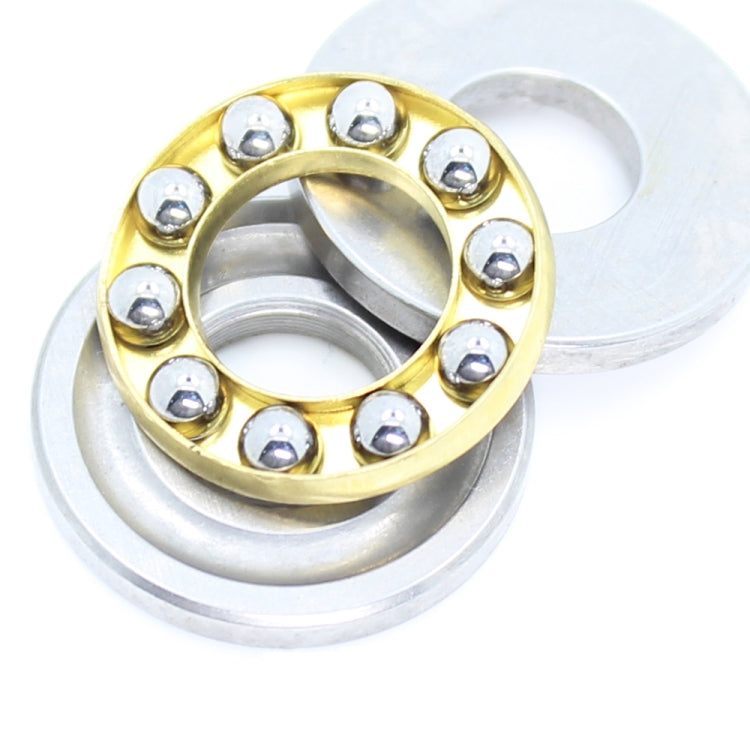 20pcs 3x8x3.5mm Plane Thrust Ball High-temperature Resistant and High-loading Bearings, F3-8M