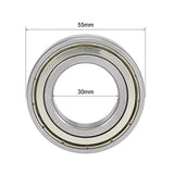 10pcs 30x55x13mm Deep Groove Ball Bearings For Grass Trimmer, 6006ZZ Bearing, S6006ZZ Bearing