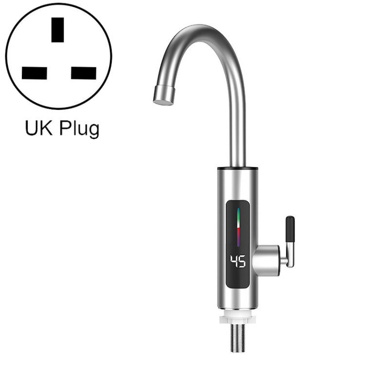 Smart Household Digital Display Instant Hot Kitchen Electric Faucet, Plug:, EU Plug, US Plug, UK Plug