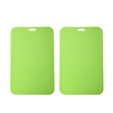 2pcs Baby Auxiliary Cutting Board Fruit and Vegetable Cutting Plastic Board, 2pcs Pink, 2pcs Blue, 2pcs Green 2pcs Green Green