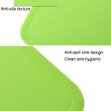 2pcs Baby Auxiliary Cutting Board Fruit and Vegetable Cutting Plastic Board, 2pcs Pink, 2pcs Blue, 2pcs Green