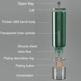 Wall Mounted Manual Soap Liquid Hotel Handwashing Bathroom Bathing Foam Soap Dispenser, 450ml/Dark Green, 450ml/White