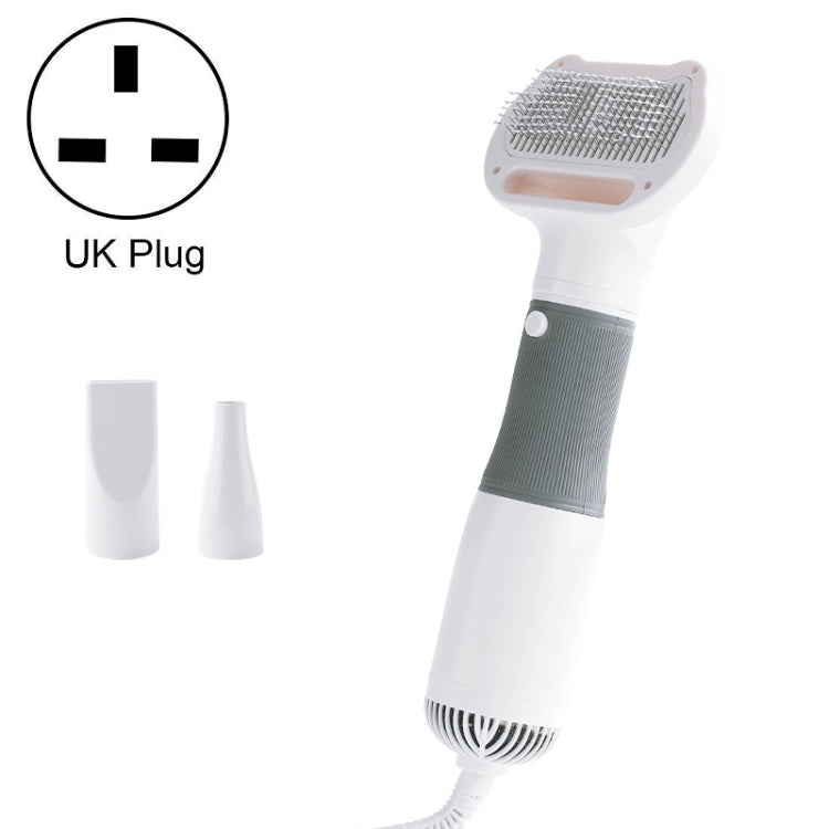 3 in 1 600W Pet Electric High Wind Hair Removal Blowing Combs, Specification:, US Plug 110V, EU Plug 220V, UK Plug 220-240V