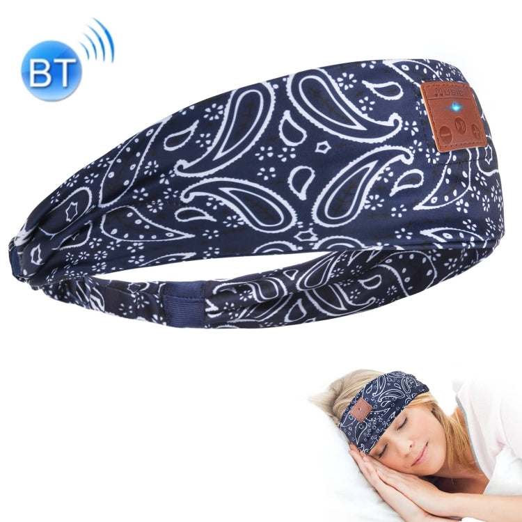 Sleep Headphones Wireless Headband for Training Yoga Running Sleeping Meditation, Wireless Headband Deep Blue