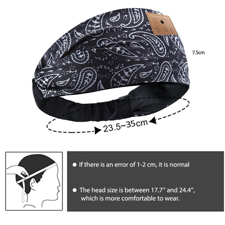 Sleep Headphones Wireless Headband for Training Yoga Running Sleeping Meditation, Wireless Headband Deep Blue