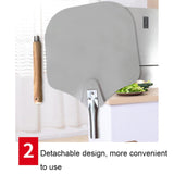 Detachable Aluminum Oak Pizza Cake Transfer Shovel Kitchen Baking Tools, 12 inches