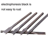 ER018 2pcs Card Position Cut Cowhide Leather Word Cut DIY Tool, Size: 3mm, 3mm, 5mm, 6mm, 8mm, 10mm, 12mm