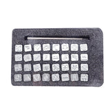 Leather English Punch Indian Style Printing Leather Carving Tools, ER058 32 In 1