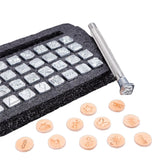 Leather English Punch Indian Style Printing Leather Carving Tools, ER058 32 In 1