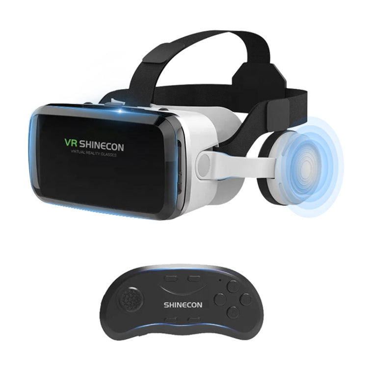 3D Virtual Reality Helmet VR Glasses With Bluetooth Headset, G04BS, G04BS+B01 Handle, G04BS+B03 Handle