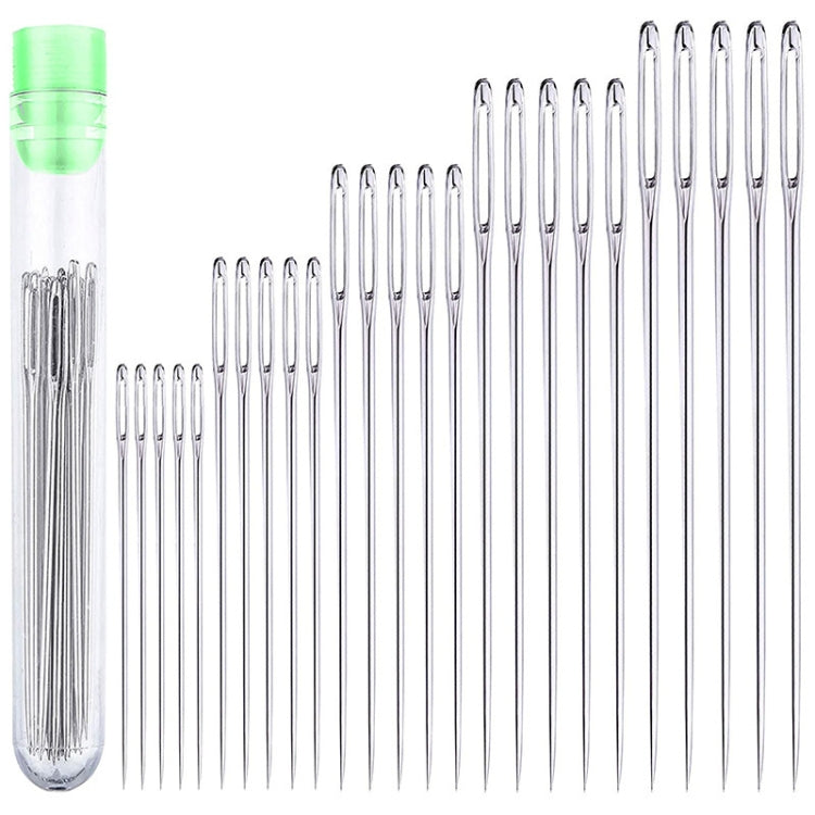 Big Eye Stainless Steel Embroidery Sewing Needle Tool Set, Needle Set