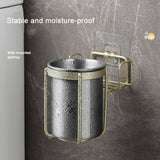 Stainless Steel Wall-mounted Ashtray Bathroom Multifunctional Ashtray Without Punching, Without Smoke Buckle, With Smoke Buckle