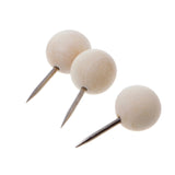 Wooden Log Thumbtack Set Sticky Note Fixed Tack, Specification: Square Box, Square Box, 5 Grid Box