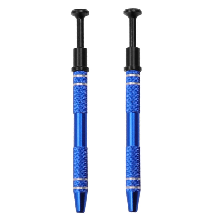 2pcs IC Chip Picker Electronic Component Parts Picker Capacitor IC Grabber Clips, 2pcs Dark Brown, 2pcs Blue, 2pcs Black, 2pcs Gold, 2pcs Silver, 2pcs Red 2pcs Blue Blue