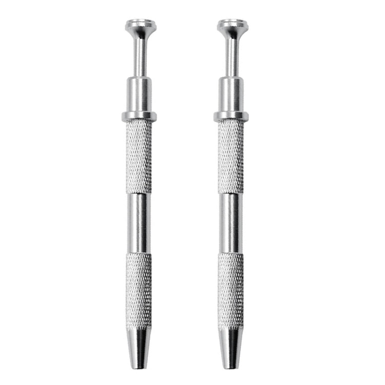 2pcs IC Chip Picker Electronic Component Parts Picker Capacitor IC Grabber Clips, 2pcs Dark Brown, 2pcs Blue, 2pcs Black, 2pcs Gold, 2pcs Silver, 2pcs Red 2pcs Silver Silver