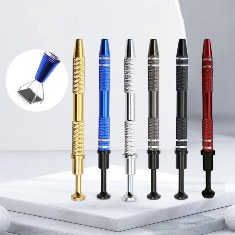 2pcs IC Chip Picker Electronic Component Parts Picker Capacitor IC Grabber Clips, 2pcs Dark Brown, 2pcs Blue, 2pcs Black, 2pcs Gold, 2pcs Silver, 2pcs Red
