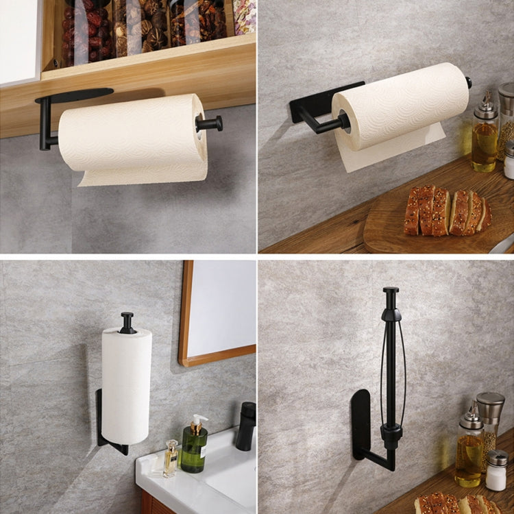 Stainless Steel Damping Effect Roll Paper Holder Paper Towel Bar, Style 1