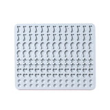130 Grids Silicone Mat Baking Mold Mini Pet Snacks Dog Food Baking Pan Mold Biscuit Cake Mold, Blue, Pink