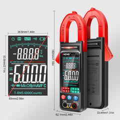 ANENG Large Screen Multi-Function Clamp Fully Automatic Smart Multimeter, ST211 Red, ST211 Black, ST212 Red DC Current, ST212 Black DC Current - Zen Craft