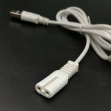 2pcs USB Charging Cable For Philips CONFU SUPOR Hair Ball Trimmer, 2pcs For Philips Hair Ball Trimmer