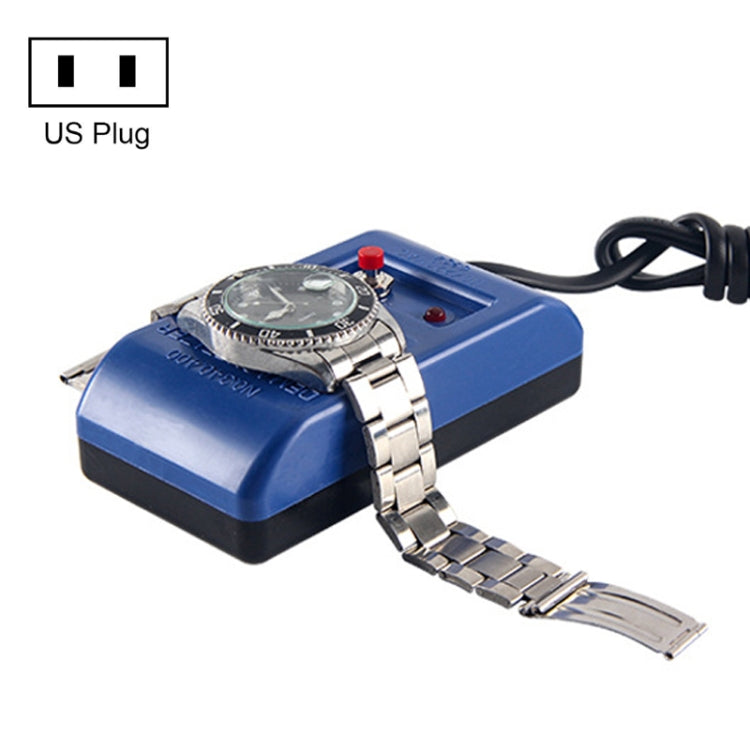 Watch Repair Tool Demagnetization Instrument Mechanical Watch Demagnetizer, Style:, White Professiona US Plug, Blue Home US Plug, Blue Home EU Plug Blue Home US Plug