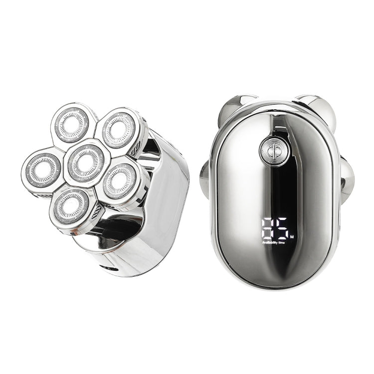 VGR V-395 2 in 1 Six-blades Intelligent Digital Display Electric Shaver, V-395 V-395