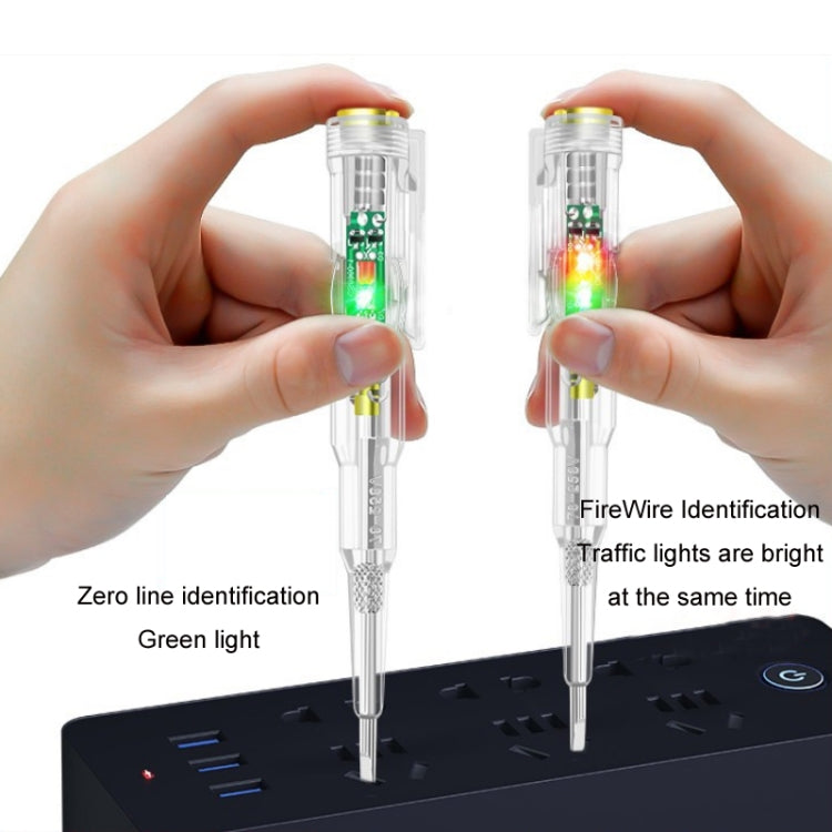 Multi-Functional High-Brightness Color Light Intelligent Sensor On-Off Electroscope Pen, Color Light Detector Pen