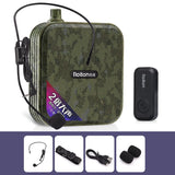 Rolton K600 7.4V Bluetooth Wirelss Audio Speaker Megaphone Voice Amplifier With Transmitter, With Transmitter