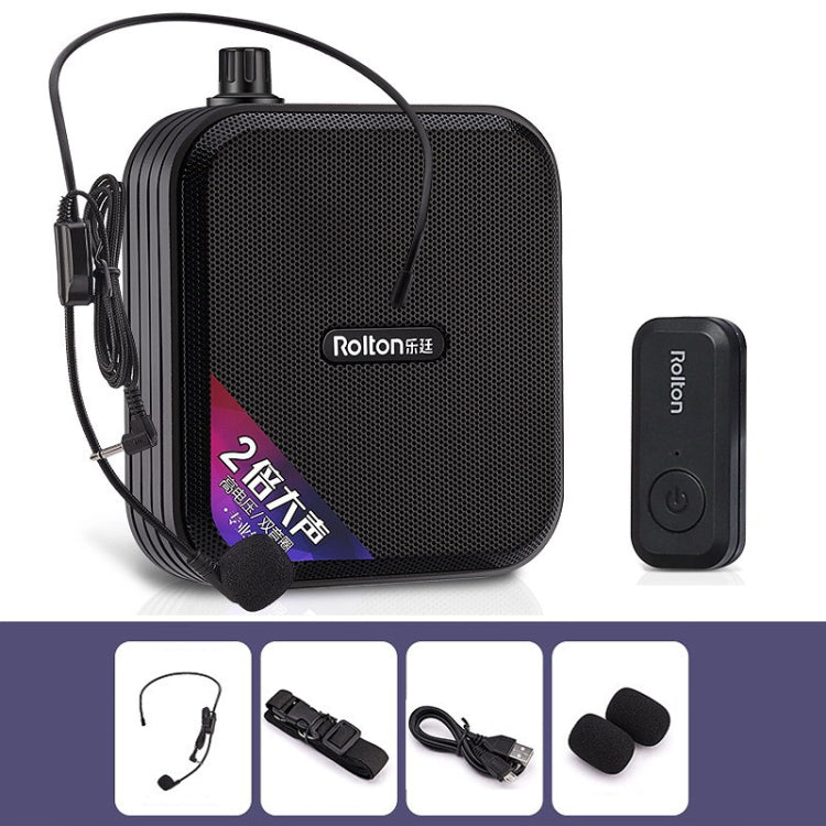 Rolton K600 7.4V Bluetooth Wirelss Audio Speaker Megaphone Voice Amplifier With Transmitter, With Transmitter