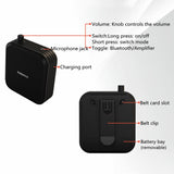 Rolton K600 7.4V Bluetooth Wirelss Audio Speaker Megaphone Voice Amplifier With Transmitter, With Transmitter