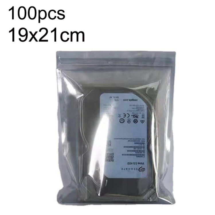 100pcs / Pack 20x30cm Anti-static Shielding Bag Hard Disk Insulation Bag Electronic Plastic Motherboard Packaging Bag, 100pcs / Pack 6x9cm, 100pcs / Pack 6x12cm, 100pcs / Pack 7x11cm, 100pcs / Pack 8x9cm, 100pcs / Pack 8x12cm, 100pcs / Pack 8x13cm     ... 100pcs pack 19x21cm