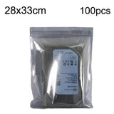 100pcs / Pack 20x30cm Anti-static Shielding Bag Hard Disk Insulation Bag Electronic Plastic Motherboard Packaging Bag, 100pcs / Pack 6x9cm, 100pcs / Pack 6x12cm, 100pcs / Pack 7x11cm, 100pcs / Pack 8x9cm, 100pcs / Pack 8x12cm, 100pcs / Pack 8x13cm     ... 100pcs pack 28x33cm