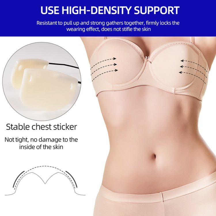 XD00001 Molding Silicone Nipple Sticker Adjustable Anti-sag Push-up Bra Kit