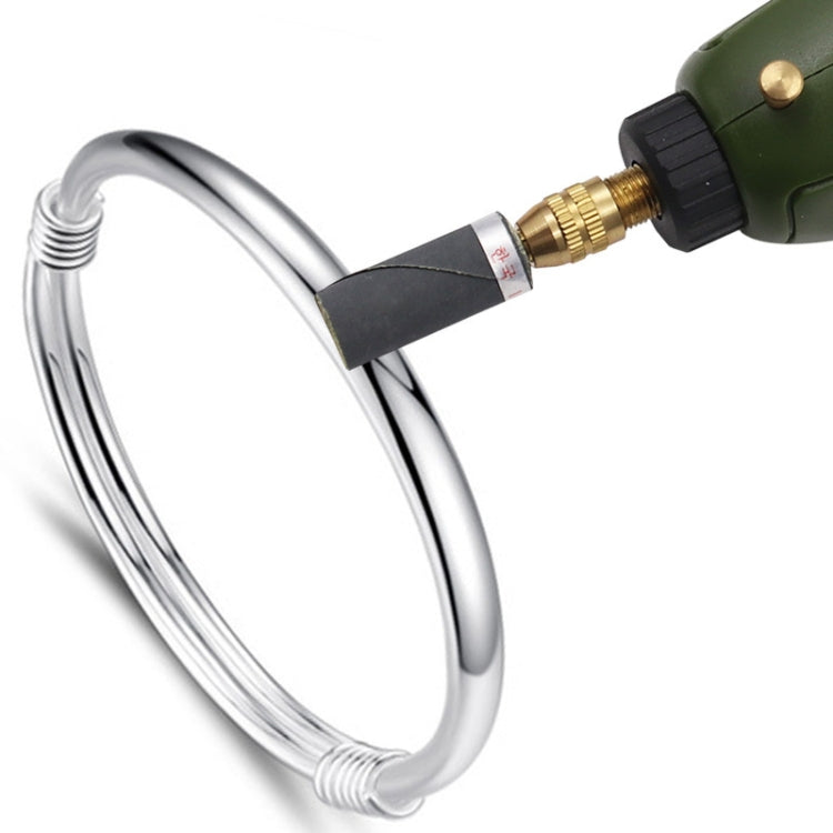 10pcs 3mm Handle Mirror Polishing Paper Stick, Mesh:, 180, 240, 320, 400, 600, 800, 1000, 1200, 1500, 2000