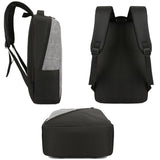 3 In 1 Computer Shoulder Bag Oxford Cloth Schoolbag Multifunctional USB Business Bag