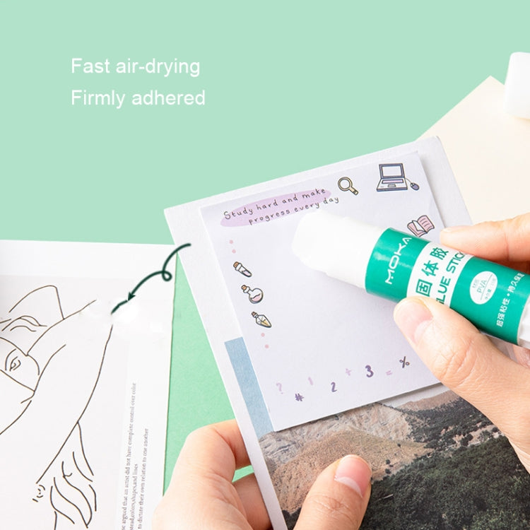 12pcs 15g MOKA Solid Glue Student Stationery Children Handmade Solid Glue Stick, 24pcs 8g, 12pcs 15g, 12pcs 21g, 12pcs 36g