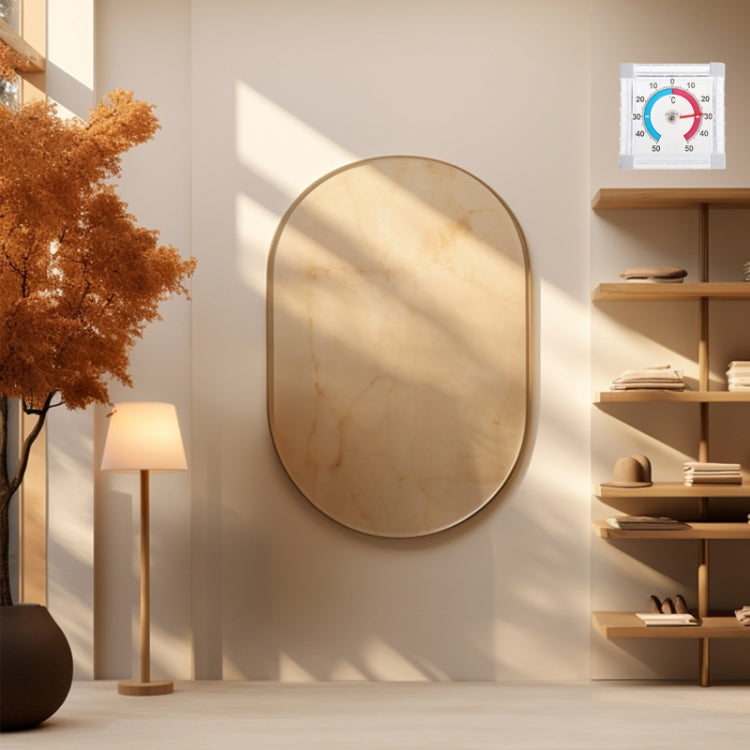 Square Window Door Thermometer Pointer Type Cold And Summer Table