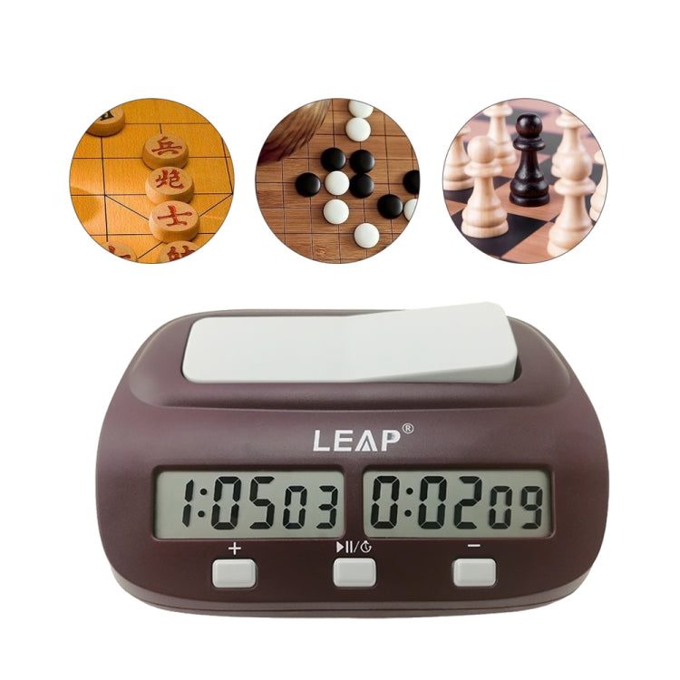 LEAP PQ9907S Chess Clock International Chess Go Clock, PQ9907S