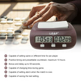 LEAP PQ9907S Chess Clock International Chess Go Clock, PQ9907S