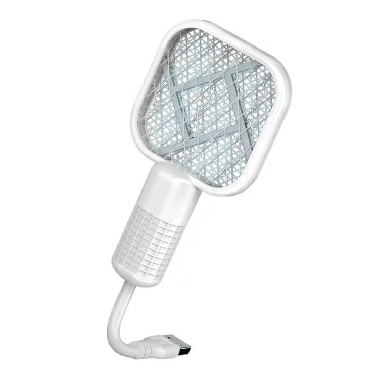 USB Electric Mosquito Swatter Mosquito Lamp 2-in-1 Mosquito Repellent White