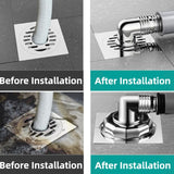 Three Head Washing Machine Floor Drain Joint Pipe Connector, B1, B2, B3, B4